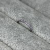 Hinged Segment Hoop With CZ Pave