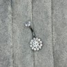 Flower Belly Button Ring