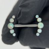 Nipple Barbell Opal