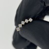 Titanium 5 Prong Set CZ Stone Top