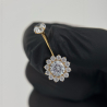 Flower Belly Button Ring