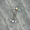 Nipple Barbell Opal