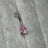 CZ Belly Button Rings