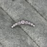 9 Set CZ Stone Top